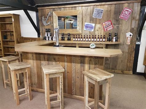 Secondhand Vintage And Reclaimed Bar And Pub Rustic Reclaimed Wood