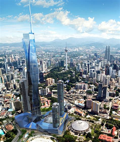 Kl Skyscraper Will Be Worlds 2nd Tallest 3x The Height Of Ocbc Centre