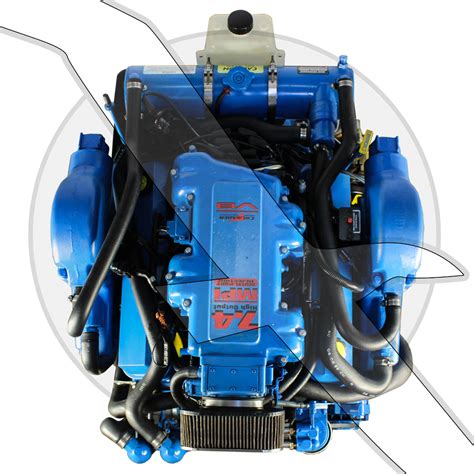 74l 454ci Ho High Output Mpi Crusader Inboard Engine Freshwater Cooled