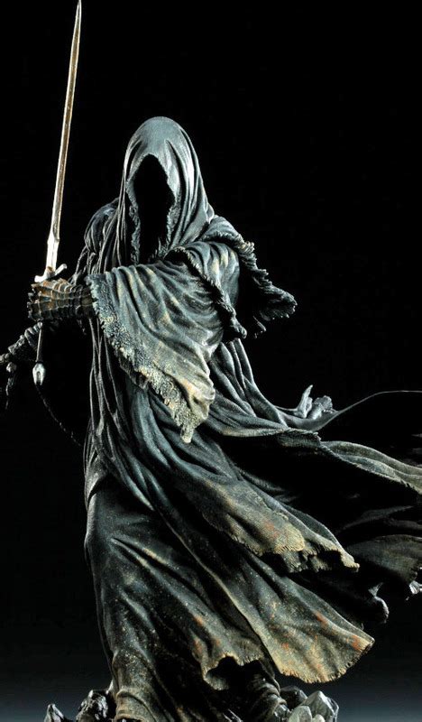 Lord Of The Rings Nazgul Ringwraith Statue At Mighty Ape Nz