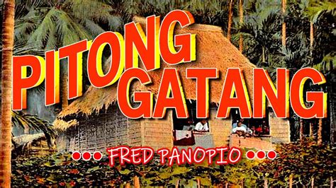 Pitong Gatang Karaoke Version Popularized By Fred Panopio Youtube