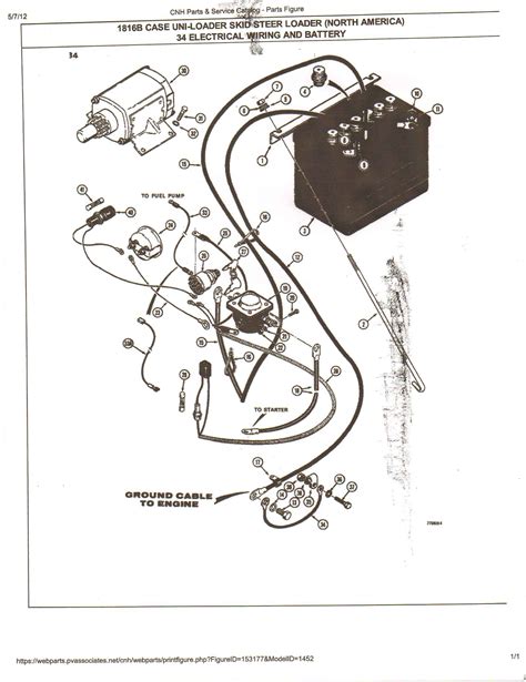 Case 1816b Skid Steer Wiring Diagram Qanda For Parts Engine And More