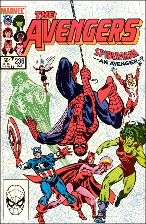Avengers 1963 1st Series Comic Books With Issue Numbers 236 237