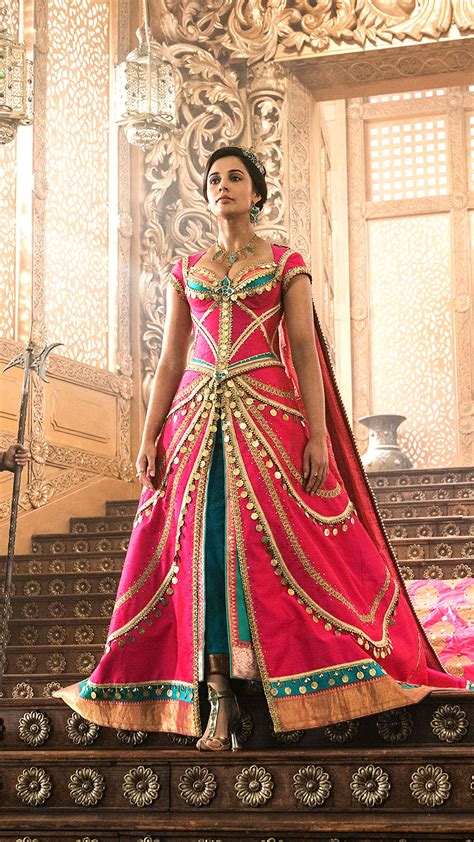 Princess Jasmine Aladdin 2019 Naomi Scott 4k 3840x216