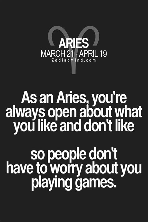 Aries True Aries Zodiac Facts Aries Aries Zodiac