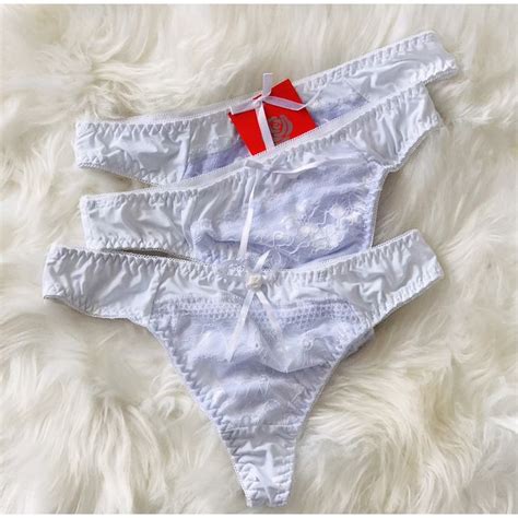 Shop Rose Girl Sexy Thong Panty Set 3pieces White Online Jumia Ghana