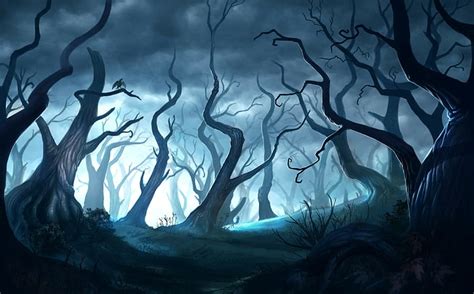 Hd Wallpaper Scooby Doo Mystery Machine Night Forest Trees Lights Hd