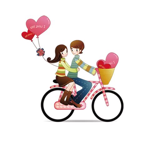 Couple Love Romance Cartoon Couple Png Download 12761276 Free