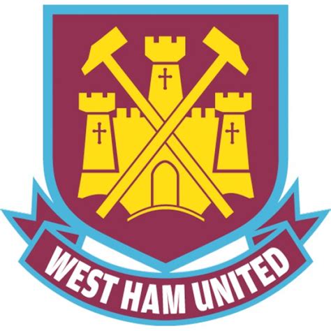 In july 2014, a prototype logo was posted on the official website, in four colourways. West Ham United FC | Brands of the World™ | Download ...