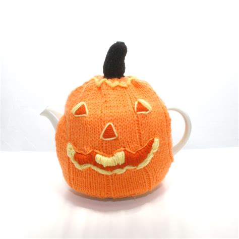 Halloween Pumpkin Face Tea Cosie Gezuntehmoid Flickr