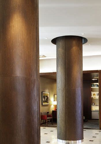 Interior Column Wraps Intercontinental Hotel Column Design