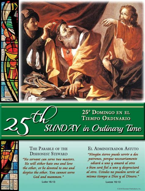 Bulletin 25th Sunday In Ordinary Time Jesus Our Risen Savior