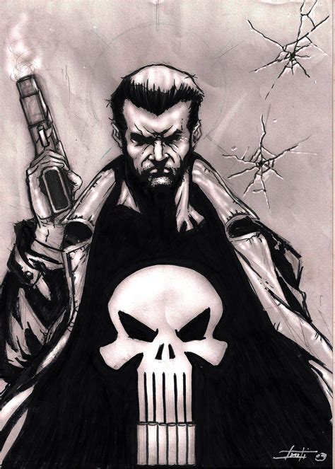 The Punisher By Lucastrati On Deviantart
