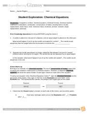 Student exploration balancing chemical equations answer key pdf / balancing chemical equations gizmo answer key pdf. Spice of Lyfe: Chemical Reaction Gizmo Answer Key