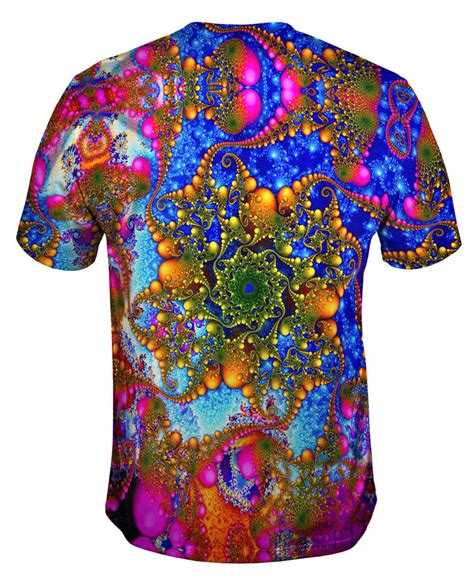 Psychedelic Curl Mens T Shirt Yizzam