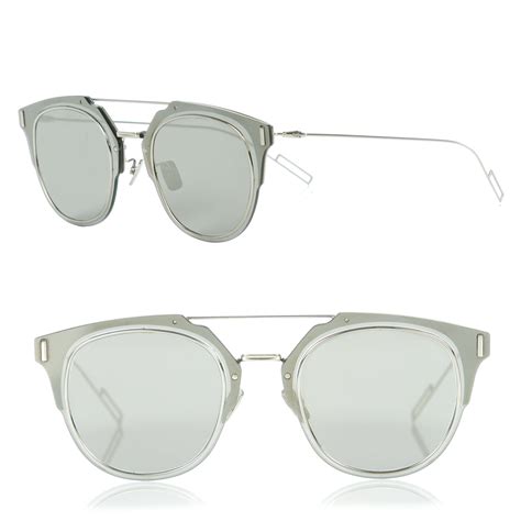 Christian Dior Composit 10 Sunglasses Silver 139972