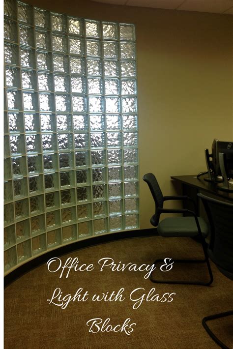 Curved Glass Block Office Walls Advantages And Design