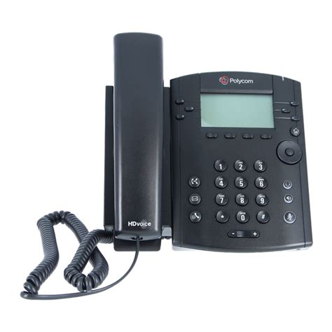 Polycom Vvx 310 Telephone Quick Reference Manual Manualslib