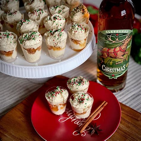 Christmas Pudding Shots Cleveland Whiskey Holiday Dessert