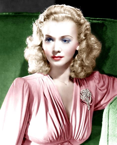 Carole Landis Color By Brenda J Mills Hollywood Glamour Golden Age Of Hollywood Hollywood