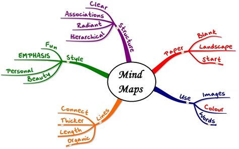 Parts Of A Mind Map