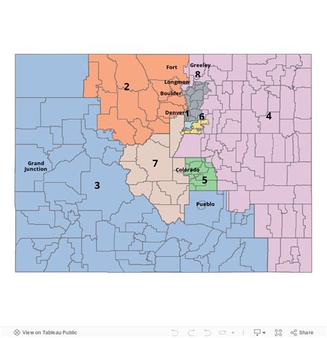 Colorado Political Map