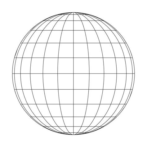 Globe Vector Lines