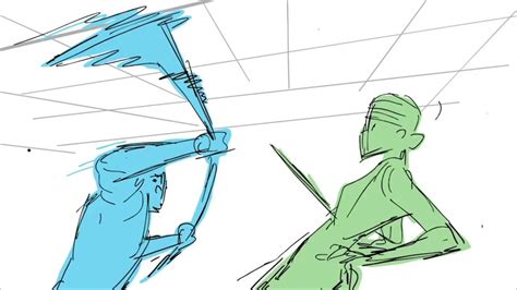 Malika Animated Pilot Fight Scene Animatic Test Wip Youtube