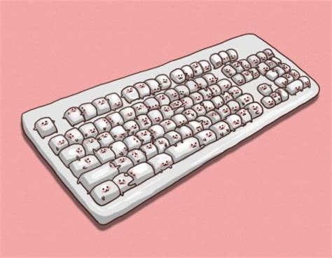 Kawaii Keyboard Pastel Aesthetic Aesthetic Art Aesthetic Anime Cute