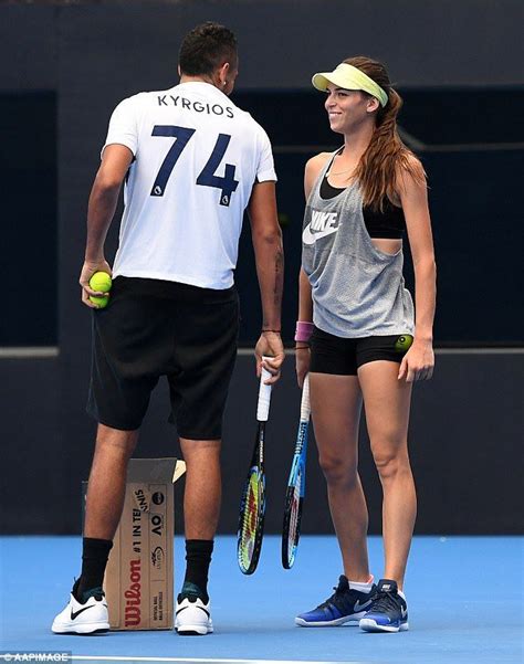 Nick kyrgios has had a rollercoaster ride over the past week that has seen him win an atp title and come under fire for 'tanking'. Nick Kyrgios makes cheeky comment about girlfriend Ajla ...