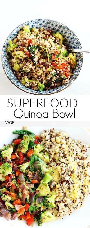Quinoa is one of nature's perfect superfoods, bursting with protein, fiber, vitamins and minerals. Superfood Quinoa Bowl is quick and easy, perfect dinner or ...