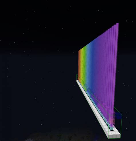 Rainbow Beacon Scematic Minecraft Map