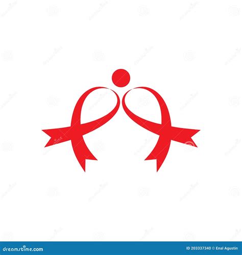 World Aids Logo Design Template Stock Vector Illustration Of Vector
