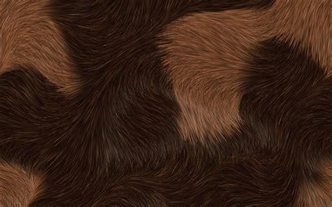 Download Wallpapers Brown Fur Texture Macro Animal Fur Wool Textures