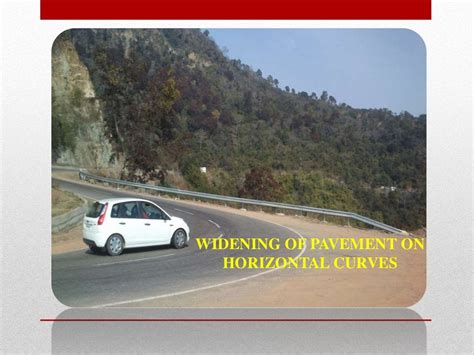 Widening of curve