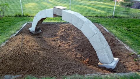 Freestanding Concrete Arch Youtube