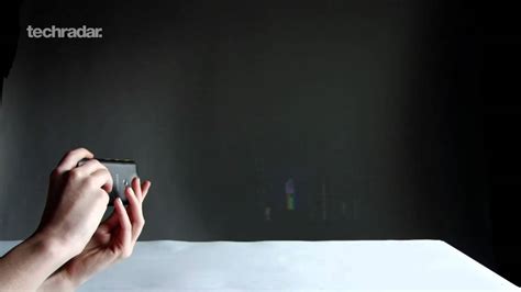 Samsung Galaxy Beam Projector Review & Demo in different light - YouTube