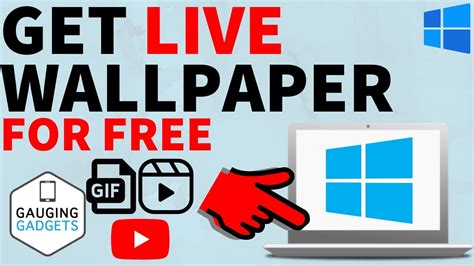 How To Get A Live Wallpaper On Pc Or Laptop For Free Animated
