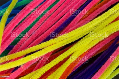 Colorful Pipe Cleaners Background Stock Photo Download Image Now