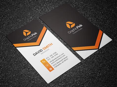 Modern Creative Business Card 139 Graphic Pick