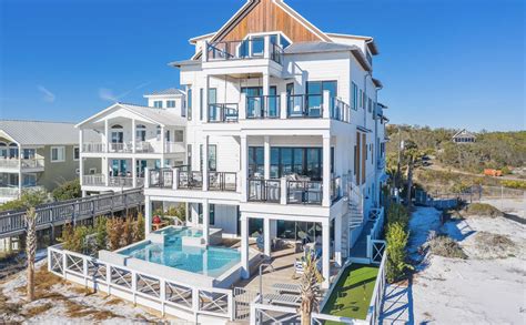 17 Million Beachfront New Build In Inlet Beach Florida Homes Of The