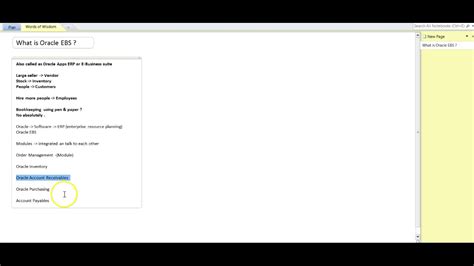 Maybe you would like to learn more about one of these? Oracle E Business Suite EBS (Oracle apps) basics - YouTube