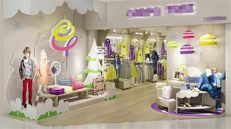 Wholesale Stylish Baby Clothes Shop Display Furniture Design Boutique