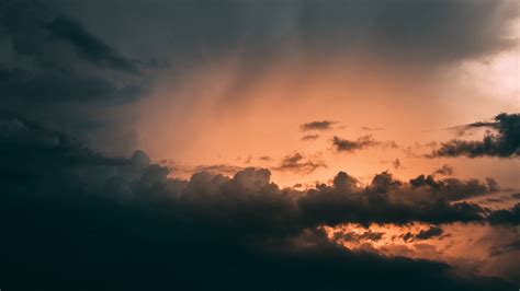 Clouds Cloudy Sky Night Dark 4k Sky Cloudy Clouds