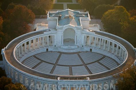 Aerialstock Aerial Photograph Of Arlington National Cemetery Amphitheater