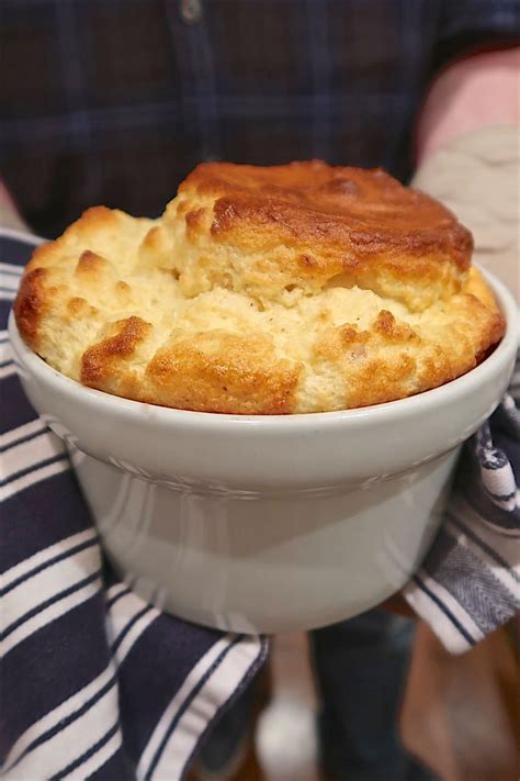 Scrumpdillyicious Classic Cheese Soufflé With Cheddar And Parmesan