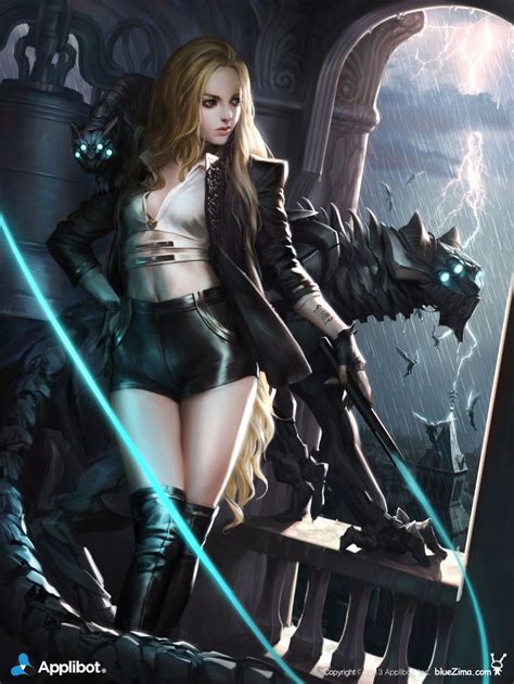 Cyberdelics Fantasy Women Warrior Woman Concept Art Characters
