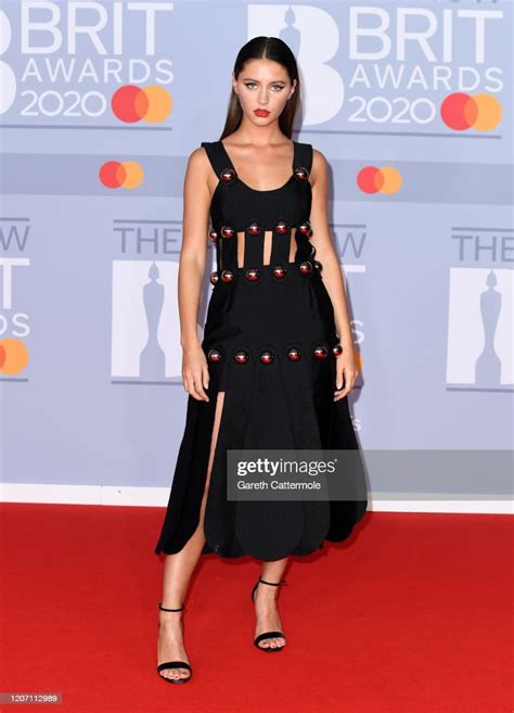 Iris Law Attends The Brit Awards 2020 At The O2 Arena On February 18