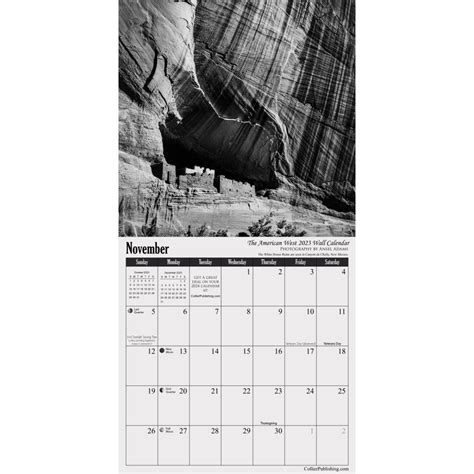 Ansel Adams 2023 Wall Calendar Printable Word Searches