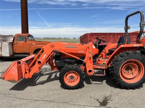 2008 Kubota L3400 Tractor And La463 Loader Live And Online Auctions On